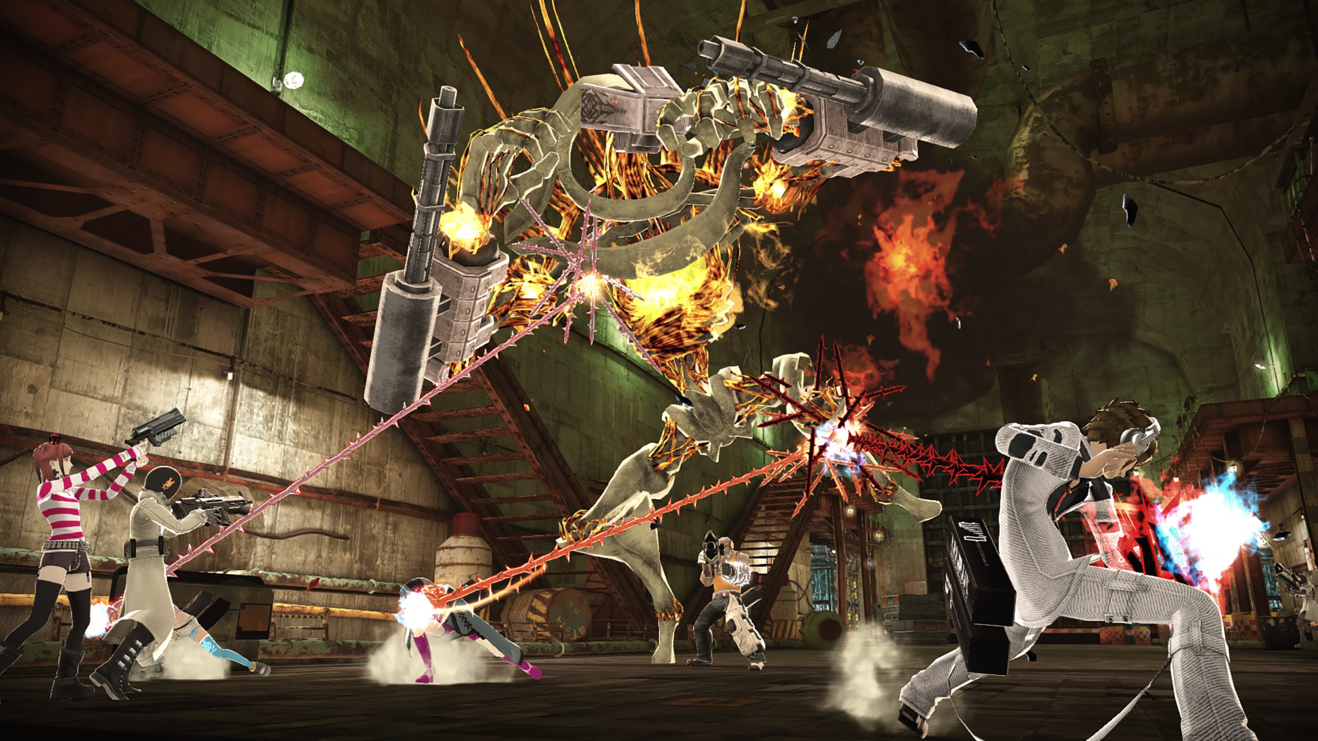 A screenshot from Freedom Wars Remastered