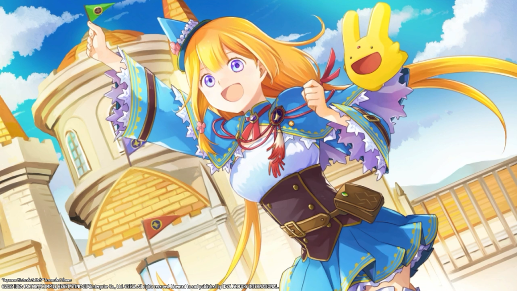 A screenshot from the Japanese version of Mado Monogatari: Fia and the Wonderous Academy for Nintendo Switch, provided by IFI for its Western versions announcement.