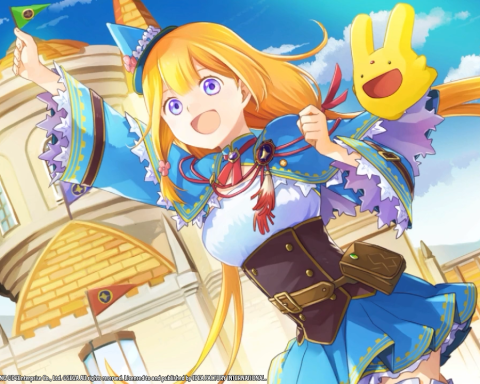 A screenshot from the Japanese version of Mado Monogatari: Fia and the Wonderous Academy for Nintendo Switch, provided by IFI for its Western versions announcement.