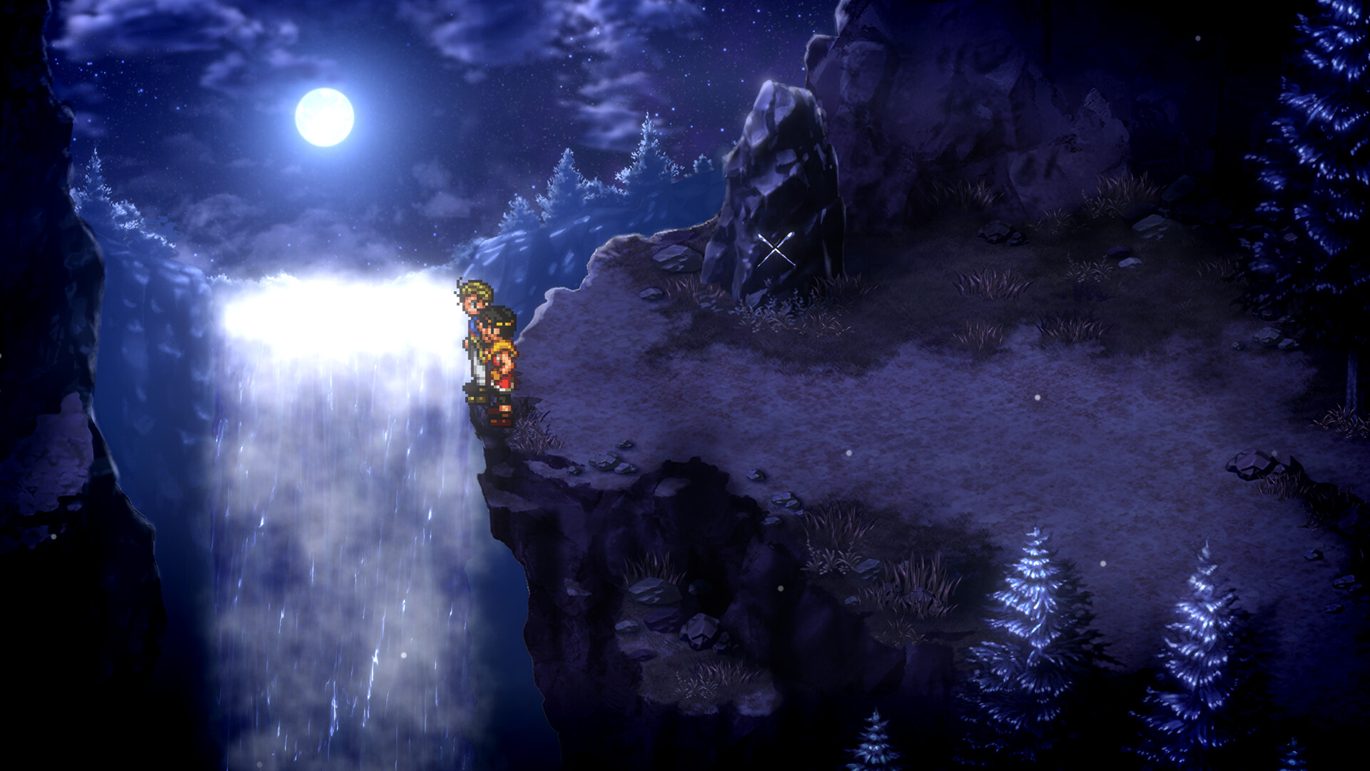 A screenshot from Suikoden Remaster 