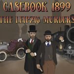 The key art for Casebook 1889 – The Leipzig Murders.