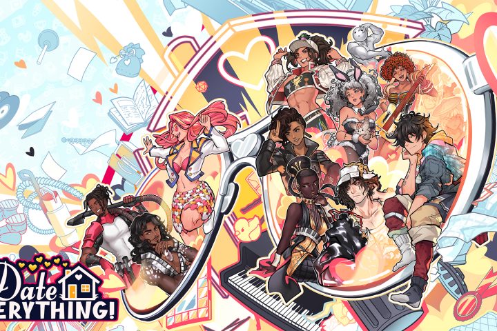 The key art for Date Everything!