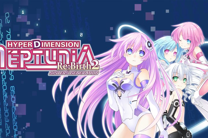 The key art for Hyperdimension Neptunia Re;Birth 2 Sisters Generation.