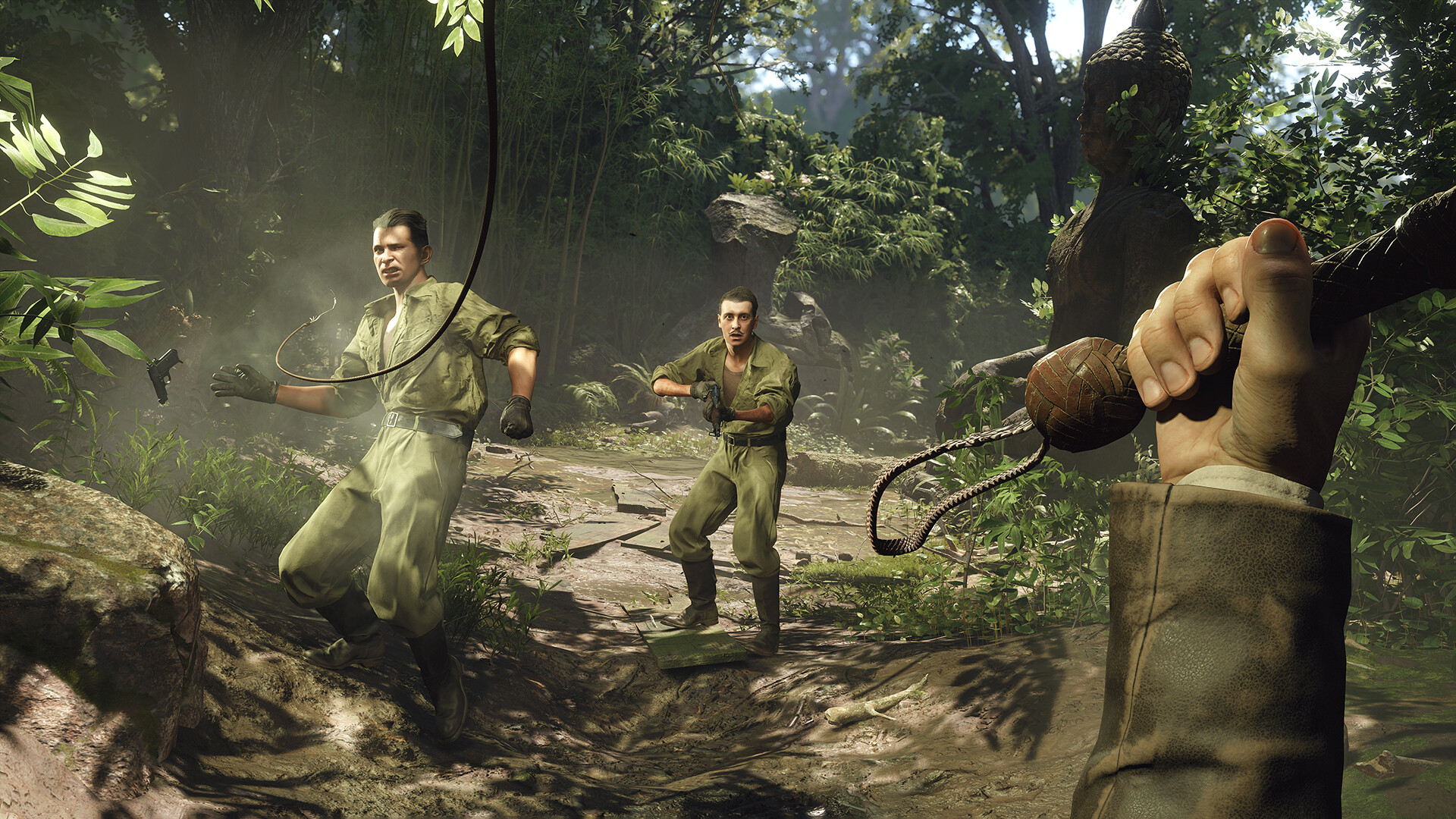 A screenshot from Indiana Jones and the Great Circle 