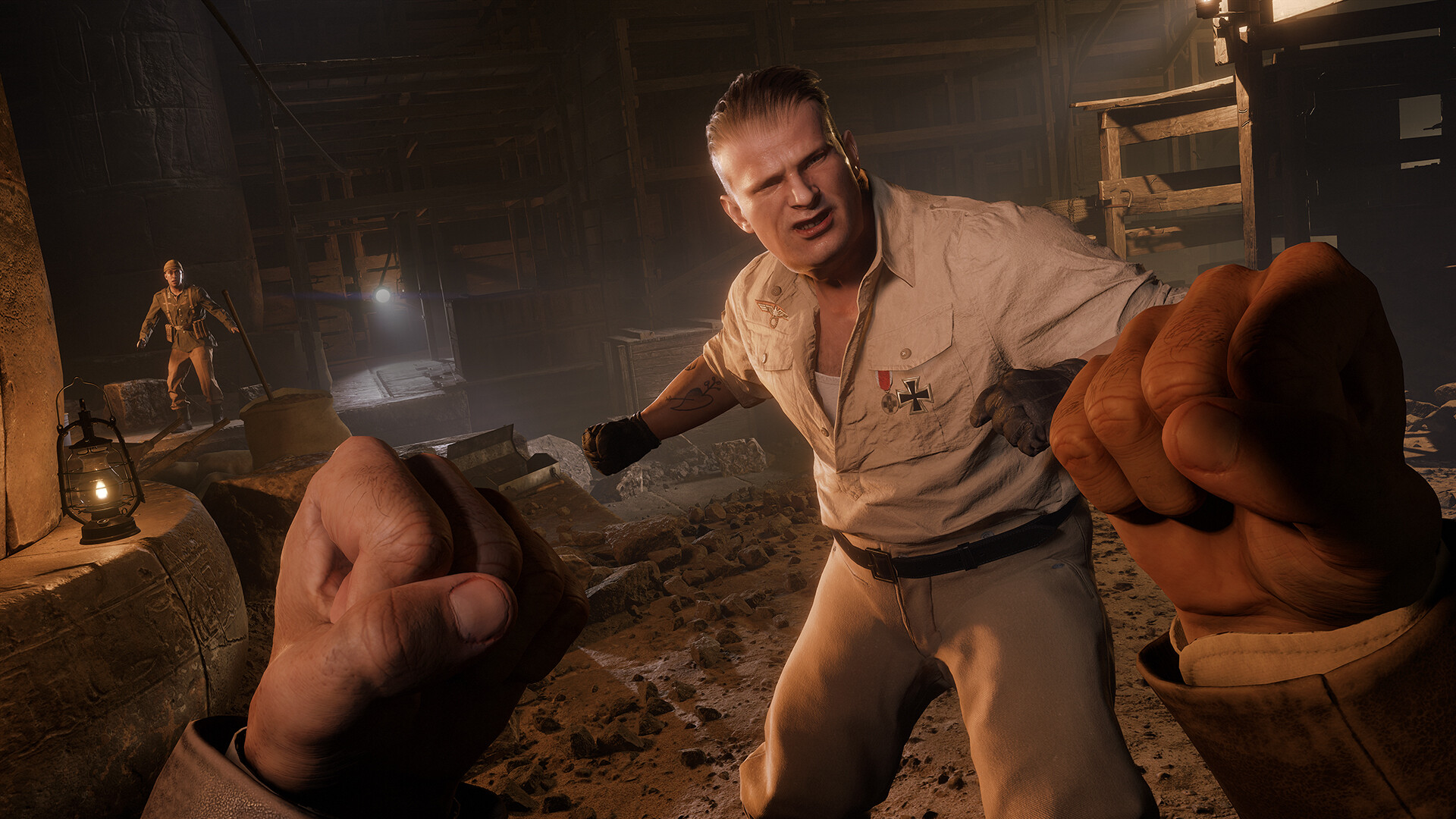 A screenshot from Indiana Jones and the Great Circle 